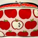 Unique Coin Purse, Apple Blossom Frame Wallet Pink..